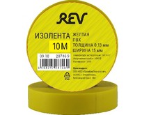 REV 28746 9 ПВХ 0,13х15мм Желтая 10м DIY REV 28746 9 ПВХ 0,13х15мм Желтая 10м DIY