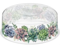 HOMVER Botanica D250мм с декором (бесцветный) 222132601/00 HOMVER Botanica D250мм с декором (бесцветный) 222132601/00