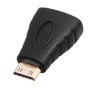 REXANT (176801) ПЕРЕХОДНИК ШТЕКЕР MINI HDMI  ГНЕЗДО HDMI