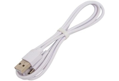 PERFEO (U4027) ELASTIC USB A вилка  Micro USB вилка, 2.4A, белый, силикон, длина 1 м