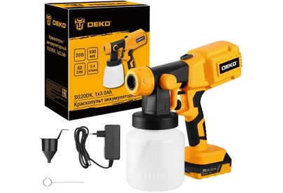 DEKO SG20DK, 20В, 800 мл, 1x3.0Ач 0831133