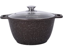 KUKMARA кмк32а а/пр литая 3,0л стекл/кр Кофейный мрамор KUKMARA кмк32а а/пр литая 3,0л стекл/кр Кофейный мрамор