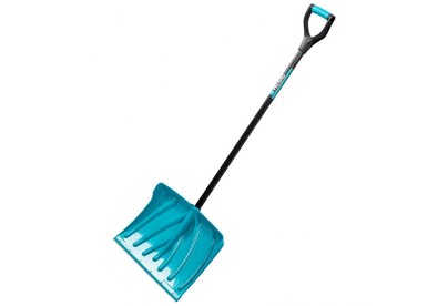 PALISAD Лопата для уборки снега пластиковая Luxe,460 х 335 х 1300 мм, металлопластиковый черенок 615915
