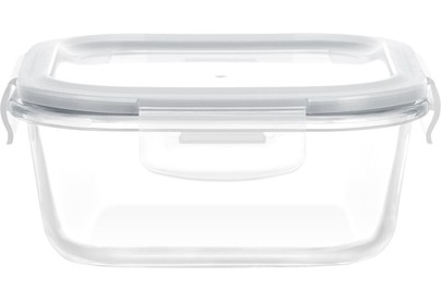 MASTER HOUSE Кратос520 из жаропрочного стекла квадратный с пластиковой крышкой 75728