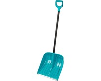PALISAD Лопата для уборки снега, полипропилен, 450х450х1355 мм, алюминиевый черенок, усиленная, LUXE 61678