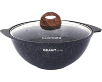 KUKMARA кгг47а а/пр литой 4,5л д/плова стекл/кр Granit ultra blue KUKMARA кгг47а а/пр литой 4,5л д/плова стекл/кр Granit ultra blue