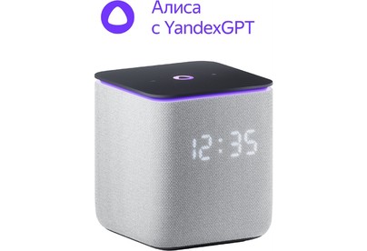 ЯНДЕКС YNDX00054GRY Умная колонка Станция Миди Алиса, серая