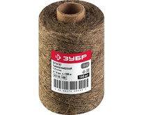 ЗУБР 100 м, d 1.4 мм, 1250 текс, 13.5 кгс, льнопеньковый шпагат (50110100) ЗУБР 100 м, d 1.4 мм, 1250 текс, 13.5 кгс, льнопеньковый шпагат (50110100)