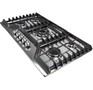 ELTRONIC (3315) 5 конфорок, нержавеющаяя сталь
