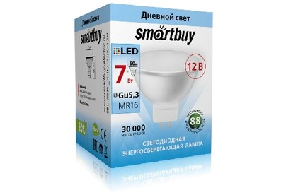 SMARTBUY (SBLGU5_30740K12V) 7W/4000K/GU5.3