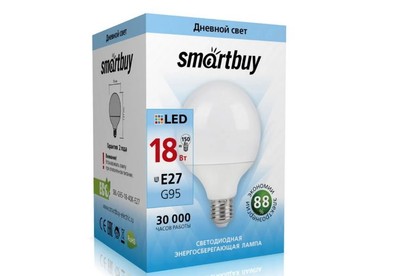 SMARTBUY (SBLG951840KE27) 18W/4000/E27
