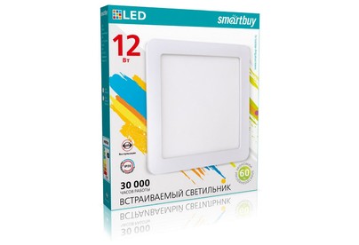 SMARTBUY (SBLDLSq1265K) 12w/6500K