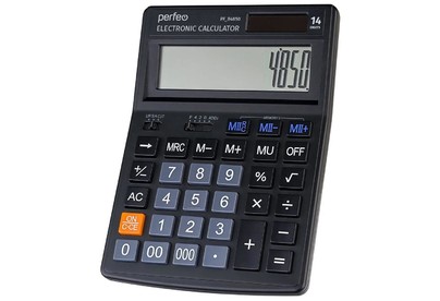 PERFEO (PF_B4850) бухгалтерский, 14разр., черный