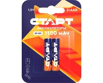 СТАРТ (19345) HR03 ААА 1100mAh NiMH BL2 СТАРТ (19345) HR03 ААА 1100mAh NiMH BL2