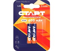 СТАРТ (19347) HR03 ААА 600mAh NiMH BL2 СТАРТ (19347) HR03 ААА 600mAh NiMH BL2