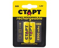 СТАРТ (19343) HR6 AA 1800mAh NiMH BL2 СТАРТ (19343) HR6 AA 1800mAh NiMH BL2