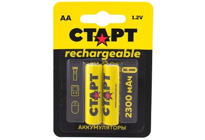 СТАРТ (19342) HR6 AA 2300mAh NiMH BL2