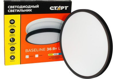 СТАРТ (19462) CC 36W Baseline 27006500K BL  10 черный