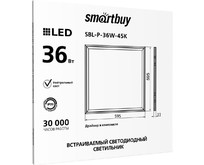 SMARTBUY (SBLPEMC36W40) Pro 36W 595*595 /4000K SMARTBUY (SBLPEMC36W40) Pro 36W 595*595 /4000K