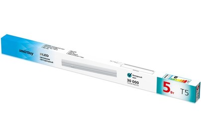 SMARTBUY ( SBLT55W65K) Светодиодный (LED T5 5W матовый L300 mm