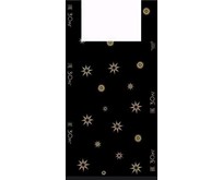 АРТПЛАСТ (МАЙ02755) 36+18х60см  Звезды , черный