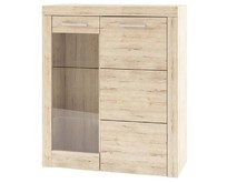 АНРЭКС OSKAR Шкафвитрина 1V1D,ц вет дуб Санремо АНРЭКС OSKAR Шкафвитрина 1V1D,ц вет дуб Санремо