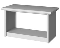 АНРЭКС VALENCIA, Стол журнальный. Цвет СЕРЫЙ