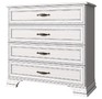 АНРЭКС TIFFANY, Комод 4S,цвет вудлайн кремовый
