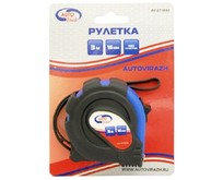 AUTOVIRAZH (AV271030) Рулетка обрезиненный корпус 3мх16мм