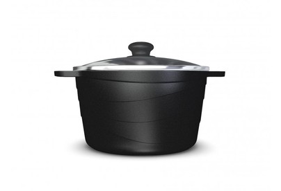 НЕВА МЕТАЛЛ ПОСУДА 186660 а/пр литая 6,0л стекл/кр Черный гранит НЕВА МЕТАЛЛ ПОСУДА 186660 а/пр литая 6,0л стекл/кр Черный гранит