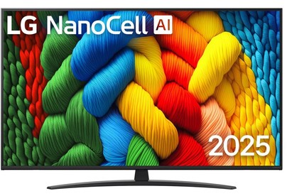 LG 55NANO81A6A.ARUG SMART TV 4K Ultra HD безрамочный