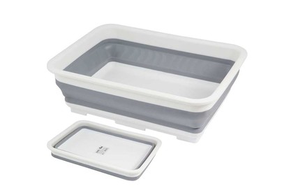 РЫЖИЙ КОТ Таз складной прямоугольный RFB8, 8 литров (003920)