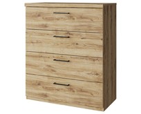 АНРЭКС DOORSET, Комод 4S. Цвет ДУБ НАВАРРА