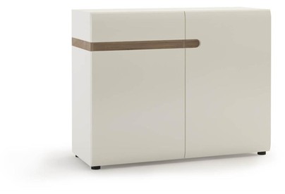 АНРЭКС LINATE Комод 2D1S/TYP 35,цвет белый/сонома трюфель