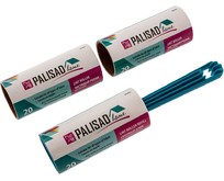 PALISAD Набор: чистящий ролик для одежды с двумя сменными блоками, 20 слоев, Home 931055 PALISAD Набор: чистящий ролик для одежды с двумя сменными блоками, 20 слоев, Home 931055