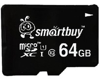 SMARTBUY (SB64GBSDCL1000) MicroSDXC 64GB Class10 UHS1