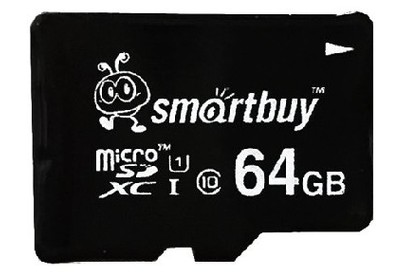 SMARTBUY (SB64GBSDCL1000) MicroSDXC 64GB Class10 UHS1