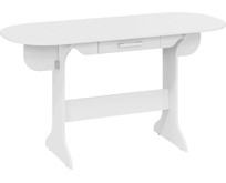 BONMEBEL Стол обеденный Лион белый поры дерева