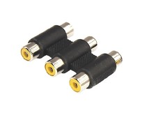 REXANT (140434) Переходник 3 гнезда RCA 3 гнезда RCA REXANT (140434) Переходник 3 гнезда RCA 3 гнезда RCA