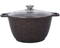 KUKMARA кмк42а а/пр литая 4,0л стекл/кр Кофейный мрамор KUKMARA кмк42а а/пр литая 4,0л стекл/кр Кофейный мрамор