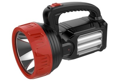 REXANT (757823) Фонарь прожекторный, двухрежимный, со встроенным аккумулятором ,черный