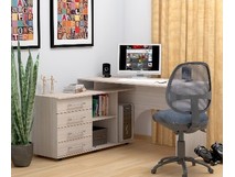 МЕБЕЛЬКОМПЛЕКС Стол компьютерный СКУ15 Шимо Ясень Светлый