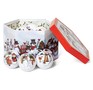 WINTER GLADE Набор ёлочных шаров папьемаше, 14 шт. 7514G020