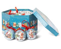 WINTER GLADE Набор ёлочных шаров папьемаше, 14 шт. 7514G238 WINTER GLADE Набор ёлочных шаров папьемаше, 14 шт. 7514G238