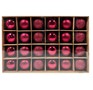 WINTER GLADE Набор ёлочных шаров пластик, 6 см, 24 шт, красный микс, 6024G003