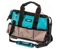 GROSS Сумка для инструмента Handwerker, 26 карманов, пластик. дно, наплечный ремень, 400х225х310мм 90272