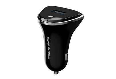 MORE CHOICE (4627151191744) AC22QC 1USB 3.0A QC3.0 быстрая зарядка черный