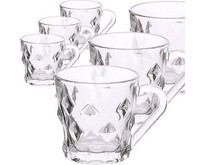 NOSHIN 4431 Набор кружек 6 пр, 220 мл, стекло