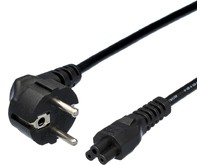 GOPOWER (0000024056) кабель питания евровилка CEE 7/7IEC 320 C5 1.8м ПВХ 0.75мм черный (1/10/160) GOPOWER (0000024056) кабель питания евровилка CEE 7/7IEC 320 C5 1.8м ПВХ 0.75мм черный (1/10/160)