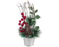 ВОЛШЕБНАЯ СТРАНА Новогодняя композиция SYCB17145 27 см 003259 ВОЛШЕБНАЯ СТРАНА Новогодняя композиция SYCB17145 27 см 003259